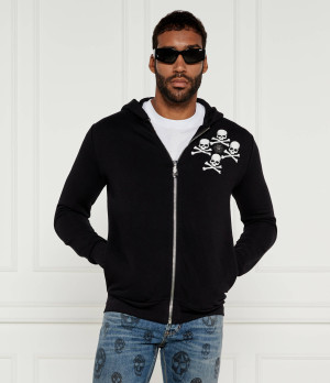Philipp Plein Bluza Skull&Bones | Regular Fit