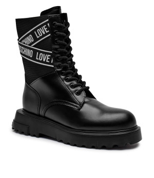 Love Moschino Botki | z dodatkiem skóry