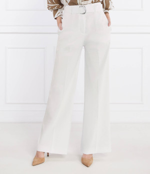 BOSS BLACK Lniane spodnie Tasena | Comfort fit
