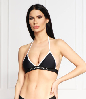 Karl Lagerfeld Góra od bikini triangle elastic