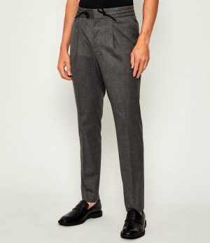 HUGO Spodnie Getlin251F3 | Slim Fit | z dodatkiem wełny