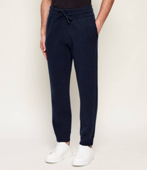 Burberry Kaszmirowe spodnie dresowe | Regular Fit