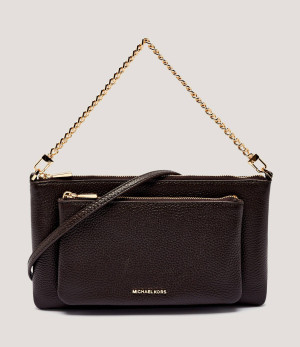 Michael Kors Skórzana kopertówka Jet Set