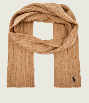 POLO RALPH LAUREN Wełniany szal | z dodatkiem kaszmiru