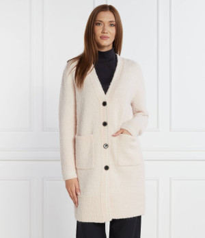 Marc Cain Wełniany kardigan | Regular Fit