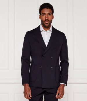BOSS BLACK Wełniana marynarka C-Hanry-DB | Slim Fit