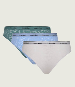 Calvin Klein Underwear Koronkowe figi brazylijskie 3-pack