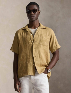 POLO RALPH LAUREN Lniana koszula | Classic fit
