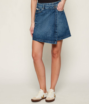 Calvin Klein Jeans Jeansowa spódnica COLD SPRIN
