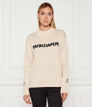 Patrizia Pepe Sweter | Relaxed fit | z dodatkiem wełny