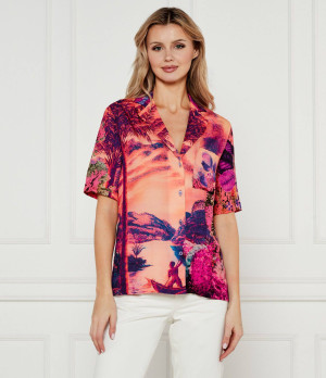 Desigual Koszula PARADISE_LACROIX | Loose fit