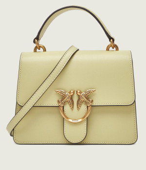 Pinko Skórzany kuferek Love One Mini