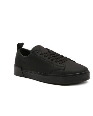 Calvin Klein Skórzane trampki LOW TOP LACE UP
