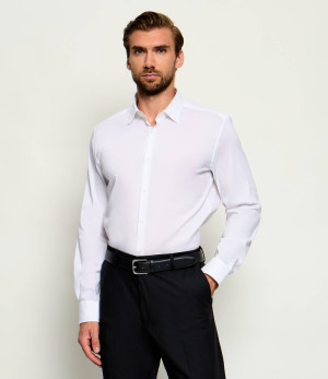 HUGO Koszula Kenno | Slim Fit | stretch