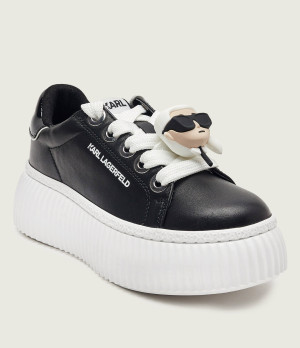 Karl Lagerfeld Skórzane sneakersy KREEPER LO