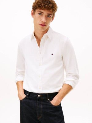 Tommy Hilfiger Koszula DOBBY | Slim Fit