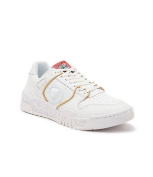 Just Cavalli Skórzane sneakersy