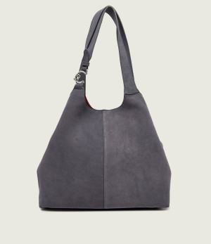 Coccinelle Shopperka + saszetka Coccinelle C-Easy | zamsz