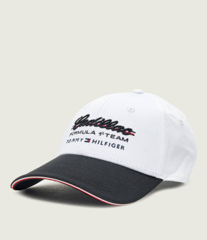 Tommy Hilfiger Bejsbolówka SCRIPT | Tommy Hilfiger X Cadillac Formula 1 Team