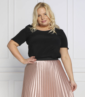 Persona by Marina Rinaldi Bluzka BELLA pluse size | Regular Fit | z dodatkiem jedwabiu