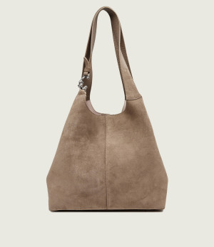 Coccinelle Shopperka + saszetka Coccinelle C-Easy | zamsz