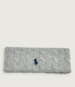 POLO RALPH LAUREN Wełniana opaska | z dodatkiem kaszmiru