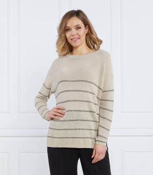 MM Sweter MADIA | Regular Fit | z dodatkiem lnu