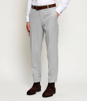 Joop! Spodnie River | Regular Fit | z dodatkiem wełny