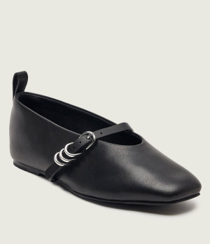 Rag&Bone Skórzane baleriny Spire Mary Jane