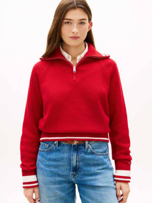 Tommy Hilfiger Sweter VARSITY | Loose fit