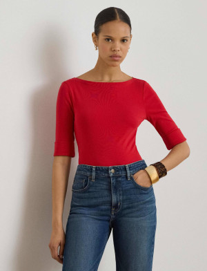 LAUREN RALPH LAUREN Bluzka Judy | Slim Fit