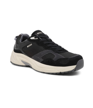 BOSS BLACK Sneakersy Levitt_Runn_hsdny | z dodatkiem skóry