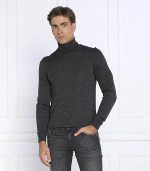 BOSS BLACK Wełniany golf Musso-P | Slim Fit