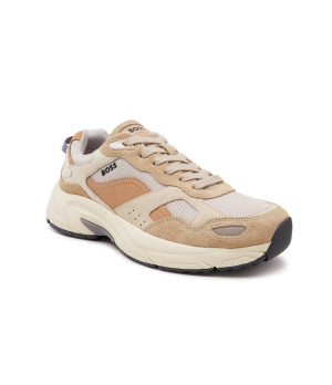 BOSS BLACK Sneakersy Levitt_Runn_hsdny | z dodatkiem skóry