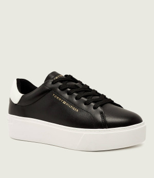 Tommy Hilfiger Skórzane sneakersy Cupsole