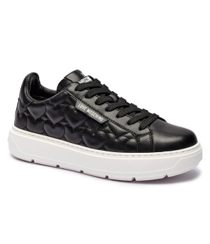 Love Moschino Skórzane sneakersy