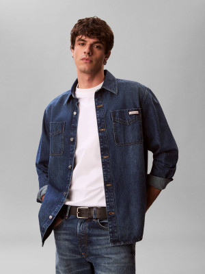 Calvin Klein Jeans Kurtka jeansowa 90S HORIZON | Regular Fit