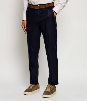 Joop! Spodnie River | Regular Fit | z dodatkiem wełny