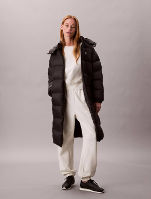 Calvin Klein Jeans Puchowy płaszcz ESSENTIAL