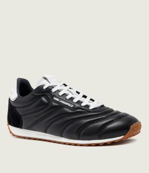 Karl Lagerfeld Skórzane sneakersy ASTRA Volley
