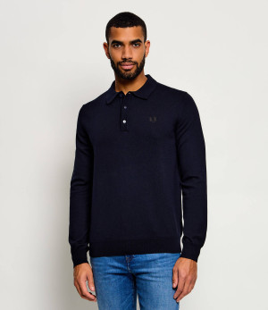 Fred Perry Wełniany sweter | Regular Fit