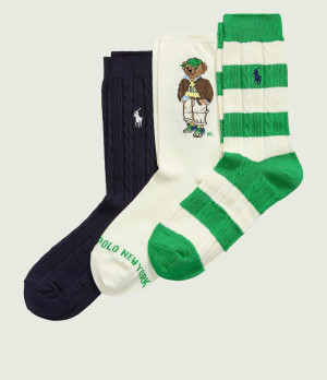 POLO RALPH LAUREN Skarpety 3-pack