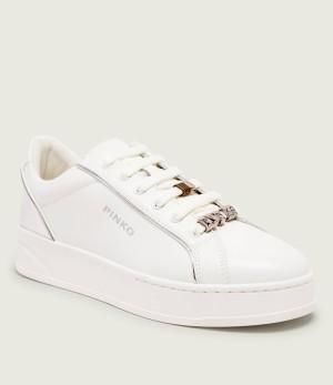 Pinko Skórzane sneakersy IRIS 01