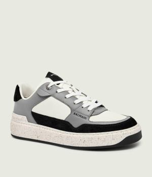 Balmain Skórzane sneakersy B-COURT