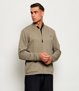 BOSS GREEN Bluza SW_TOC Game FZ | Regular Fit | stretch