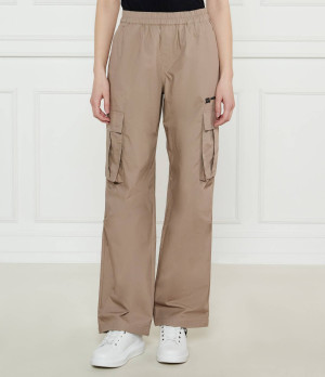 Karl Lagerfeld Jeans Spodnie cargo | flare fit