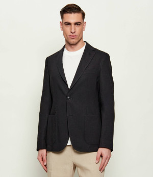 BOSS BLACK Lniana marynarka P-Hanry-WG-262 | Slim Fit