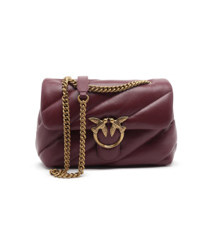 Pinko Skórzana listonoszka love puff classic