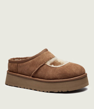 UGG Mule W Bea Mary Jane | z dodatkiem wełny | zamsz