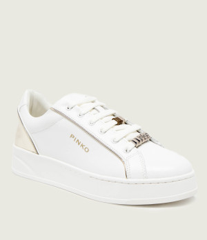 Pinko Skórzane sneakersy IRIS 01